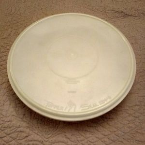 Vintage Tupperware Cupcake Pie Storage 12" round